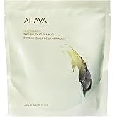 AHAVA Natural Dead Sea Mud for Body - Exclusive Black, Creamy Dead Sea Mud to Purifiy, Soften & Refine Skin, Soothes Discomfort, Enriched with Potent Minerals of Dead Sea blend Osmoter, 13.6 Oz