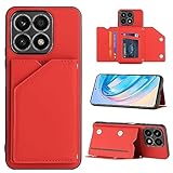 Compatible with Honor X8a Cover Case,PU Leather