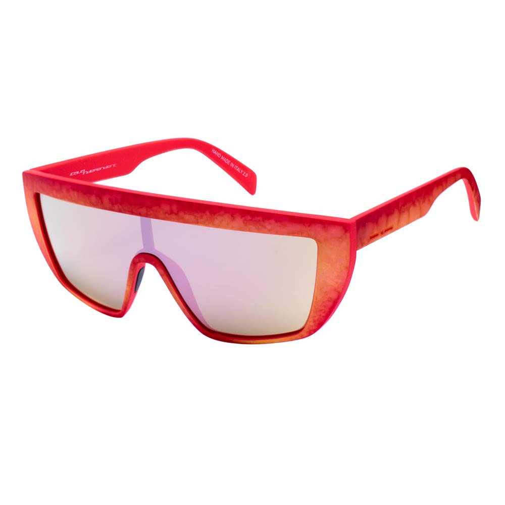 Italia Independent Men’s 0912-055-063 Sunglasses, Red (Rojo), 122