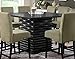 Coaster Home Furnishings Stanton Square Counter Table Black
