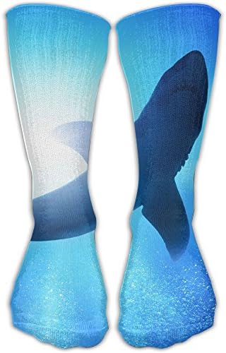 Water Shark Sun Long Socks For Women And Men Sports Socks Soccer Socks