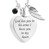 unisex, God has You in his arms with Angel Wing