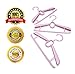 Royal Cloak Cascading Pink Baby Clothes Hangers, Great Closet Organizer & Nursery Storage for Small Spaces