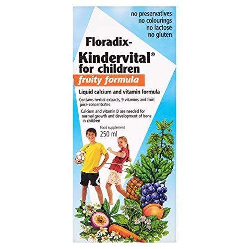 Salus Floradix Kindervital - Childrens Fruity Formula - 1 x 250ml