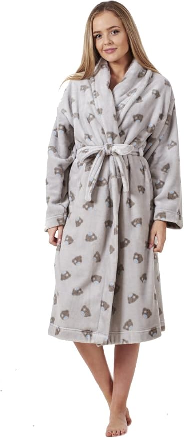 bademantel damen kurz flauschig