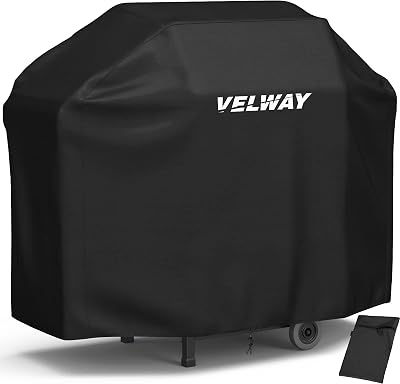 Velway Barbecue Cover Waterproof 210D Oxford Heavy Duty 147x61x117cm