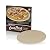 Good Cook OvenFresh Stoneware BBQ Grill and Oven Pizza Stone, 14.75", White