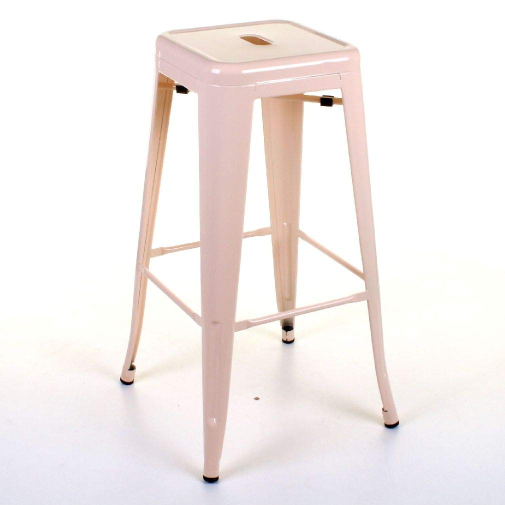 Guanheag Home Tolix Style Vintage Metal Bar Stools French Inspired Design Classic Kitchen Seat Amazon Co Uk Kitchen Home