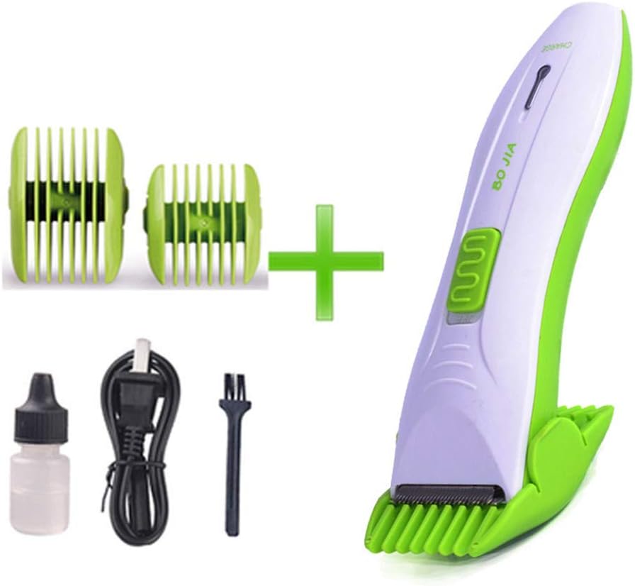 manda Stell Quiet Baby Hair Clippers, Silent Haircut Trimmers for Children with Autism and Sensory Sensitivity, Babies Infant Kids Waterproof Haircutting Kit