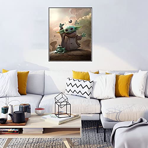 Diamond Art Kits for Adults, DIY Diamond Painting 5D Movie Animation Artwork, Diamond Painting Kit for Home Decoration Gift(12x16inch)