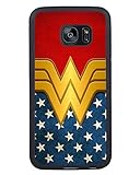 Wonder Women Black Shell Phone Case Fit For Samsung Galaxy S7 Edge,Beautiful Cover