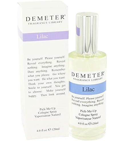 Demeter Lilac Cologne Spray For Women – 4 Oz Eau De Cologne