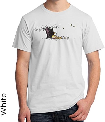 Calvin and Hobbes T-Shirt 84 (4X-Large, White)