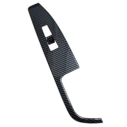 ruihe 4pc Carbon Fiber Color Automobile Door Window