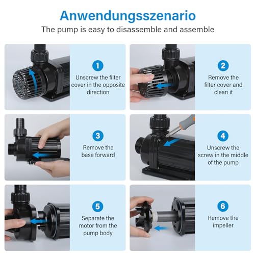 Forever Speed ECO Garden Pond Pumps - Pond & Filter Pumps - 10000L/H, 90W