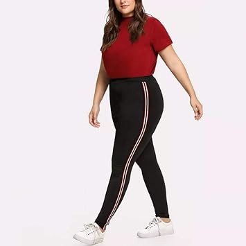 LUOLONG Pantalones De Yoga, De La Mujer De Cinta De Talle ...