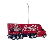 Kurt S. Adler Coca-Cola Semi Truck Christmas Ornament CC2204