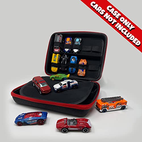 Hot Wheels Storage Case Cars 20 Pack Set The Perfect Hard Shell