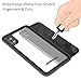 iPhone X Waterproof Case, Meritcase IP68 iPhone X Wireless Charging Supported Full Body Protective Snowproof Dustproof Shockproof Case with Kickstand for Snowmobile Swimming Diving Clear (5.8in Black)