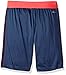 adidas Boys Barricade Shorts, Tech Ink Flash Red, Small