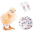 Küken Beinbänder 100 Stück - Verstellbare Beinbandagen Für Geflügel