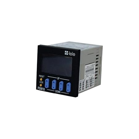 Tele FSM10 Zeitrelais Multifunktional 230 V/AC 1 St. Zeitbereich: 0.001s - 999.9h 1 Wechsler