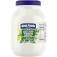 Best Foods Vegan Mayonnaise Jar Made with Non GMO Sourced Ingredients, No Artificial Flavors or Colors, No Cholesterol, Gluten Free, 1 Gallon (Pack of 1)