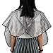 Segbeauty Barber Haircut Cape, Hair Coloring Cape Super Light Shampoo Cape Reusable PVC Waterproof Hair Wet Styling Hairdresser Smock Professional Salon Cloak for Hair Cutting Coloring Dyeing Perm