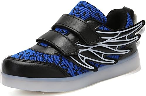 Sweeting Led Children's Shoes Light Shoes Boy Colorful Luminous Girls Wings Magic Stickers Shoes