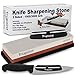 Trupoint Chefs Knife Sharpening Stone and Angle Guide System for The Perfect Edge Everytime -1000/3000 Whetstone Knife and Blade Sharpener Kit – NO Risk - Make Your Knives Razor Sharp Or Full Refund