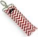 Chapstick Key Chain Holder with Clip Lip Balm Holder，8 Pack