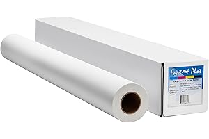 FastPlot Self Adhesive Polypropylene Banner 8 mil WP - 36inch x 100ft Roll - 2inch core