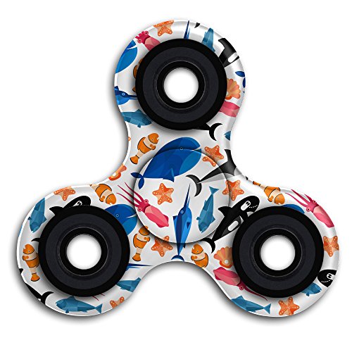 CRAIG THATCHER Funny Sea Marine Animal Small Interesting Beautiful Spinner Fidget Toy Hand Toys Game Toys High Speed Sinner Toys Hand Spinner Toy Stress Reducer