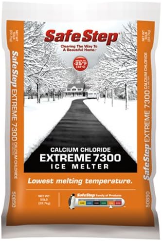 North American Salt 50850 Extreme 7300 Calcium Chloride Ice Melter, 50-Pound