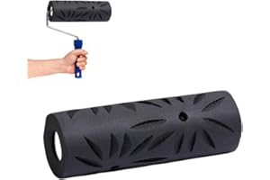DELORIGIN Drywall Texture Roller Ceiling Special Textured Rollers 8.9inch Paint Roller Decorative Drywall Texturing Tool for 