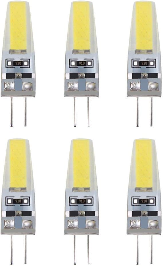 2 Watt G4 LED 12V AC/DC BiPin Light Bulb Warm White 3000K Waterproof