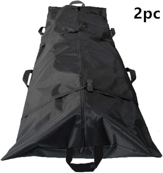 2Pc Disposable Dead Body Bag Body Wrap Bags Waterproof LeakProof Body