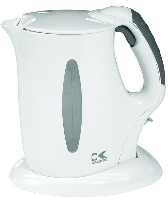 Kalorik Cordless Jug Kettle, White, 57Oz. Review