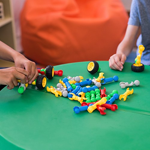 image for ECR4Kids Socket-to-Me Set Math Manipulatives Building Kit, Educational
