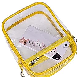USPECLARE Clear Purse Stadium Clear Messenger Bag