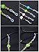 Hestya 4 Pieces Acrylic Eyeglass Neck Cord Beaded Reading Glasses Sunglasses Chains and Straps Eyewear Holder for Women, 4 Colors