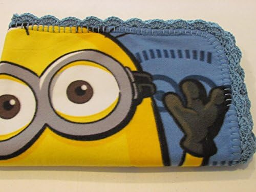 Minions in Blue Fleece Throw