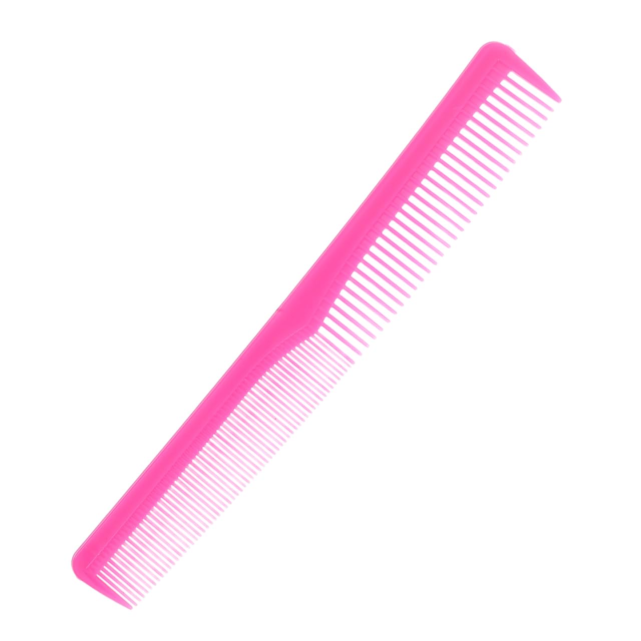 Beaupretty Hair Cutting Comb Hair Care Comb Plastic Styling- for Salon, Hotel, And Home Use,Fine and Wide Tooth,Pink