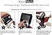 ExcelMark Self-Inking Christmas Rubber Stamp - Postmark - Red Ink - Medium