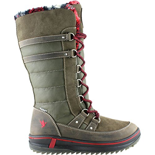Santana Canada Women's Phoenix Tall Boot,Brown Crazy Horse Leather/Suede,US 8 M