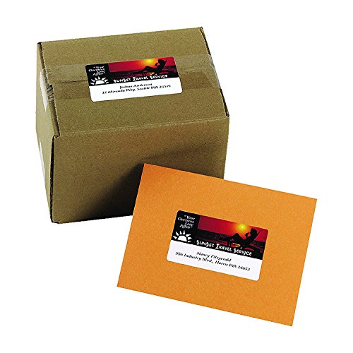 Avery Print-To-The-Edge Labels for Laser Printers, 2 x 3.75 Inches, 600 Labels (6873)