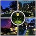 Geloo Solar Lights Outdoor, Solar Pathway Lights Outdoor Garden Lights Landscape Lighting Weatherproof Auto On/Off for Lawn Patio Yard Walkway Sidewalk Driveway, Warm White