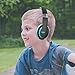 Elecder i41 Kids Headphones, Headphones for Kids Children Girls Boys Teens Foldable Adjustable On Ear Headphones with 3.5mm Jack for iPad Cellphones Computer MP3/4 Kindle Airplane School Black/Tealthumb 1