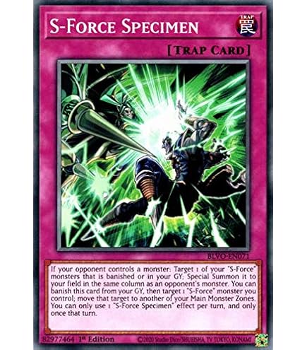 Amazon.com: S-Force Specimen - BLVO-EN071 - Common