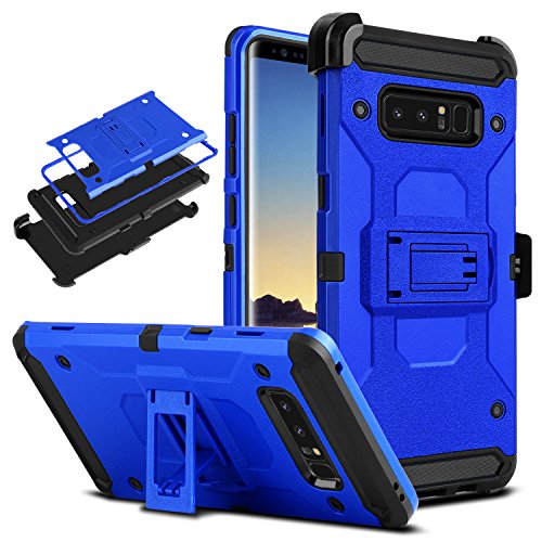 Galaxy Note Case with Kickstand, OTOONE Hybrid Heavy Duty Armor Rugged  Defender Protection Case Cover with Belt Swivel Clip for Samsung Galaxy  Note